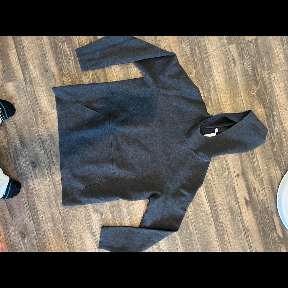 Lululemon Hoodie XL Mens Gray Athletic Sweatshirt